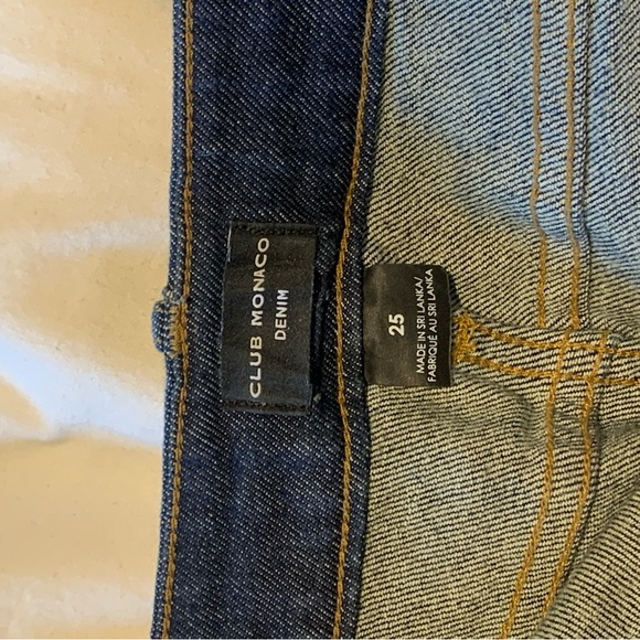 Club Monaco boot cut jeans size 25 - Picture 3 of 3